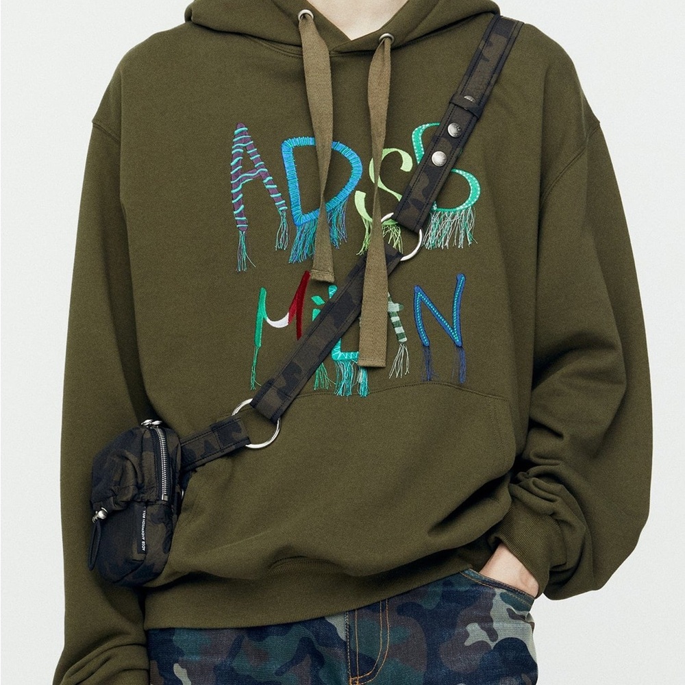 NWT Andersson Bell Milan Sweatshirt Embroidery Crewneck Hoodie Shirt Unisex S